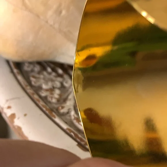 Vintage Avon Hammered Gold Cuff Bracelet - Picture 6 of 8